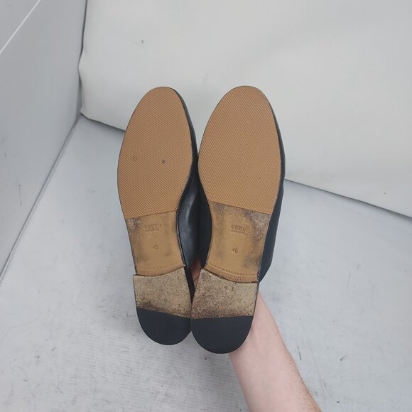 Gucci Black Horsebit Princetown Slide Mule - Picture 2 of 10